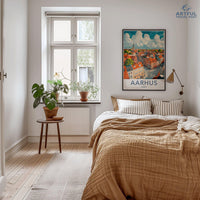 Aarhus Poster - Denmark Wall Art