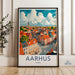 Aarhus Poster - Denmark Wall Art
