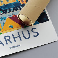 Aarhus Poster - Denmark Wall Art
