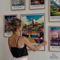 Aarhus Poster - Denmark Wall Art