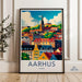 Aarhus Poster - Denmark Wall Art