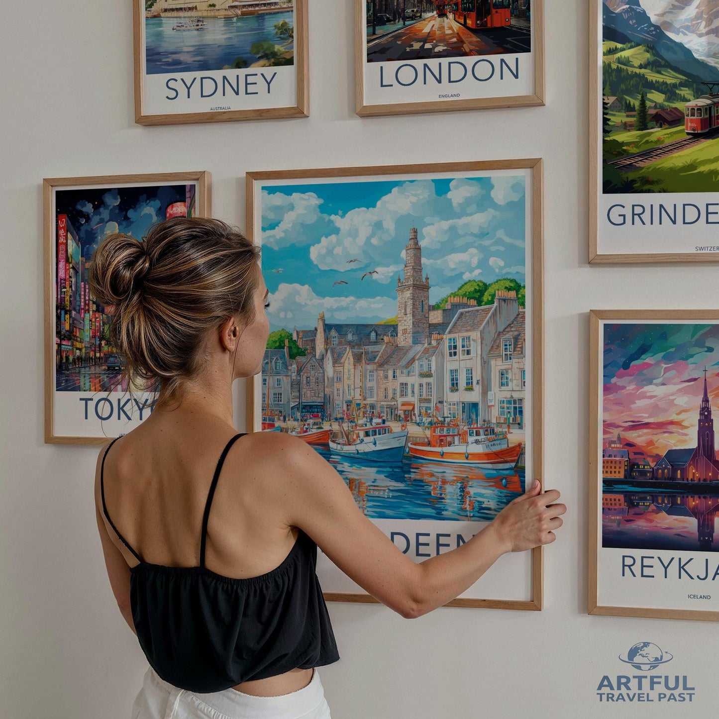 Aberdeen Poster - Scotland Wall Art