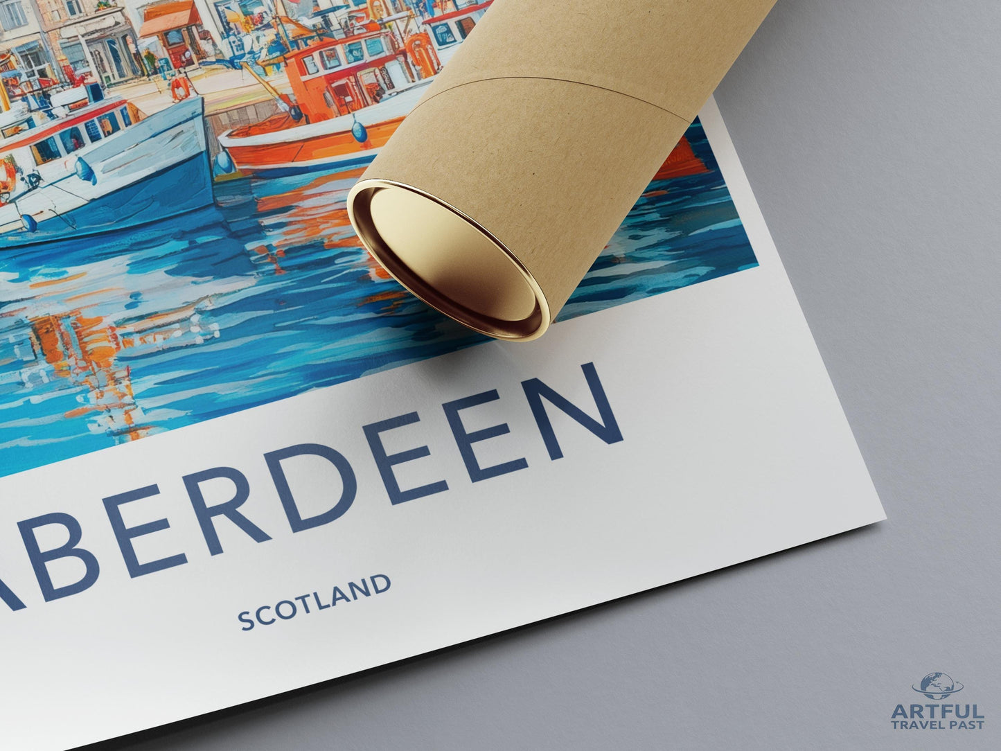 Aberdeen Poster - Scotland Wall Art