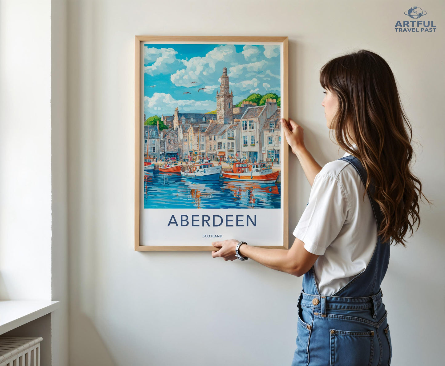 Aberdeen Poster - Scotland Wall Art