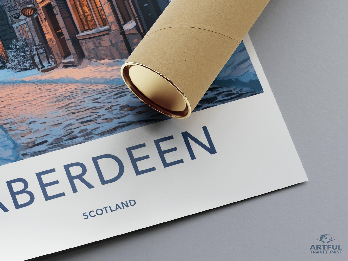 Aberdeen Poster - Scotland Wall Art