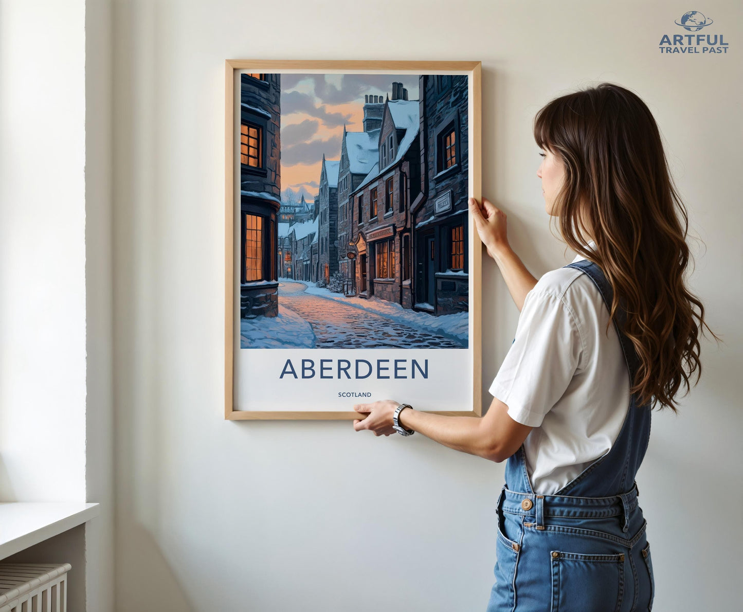 Aberdeen Poster - Scotland Wall Art