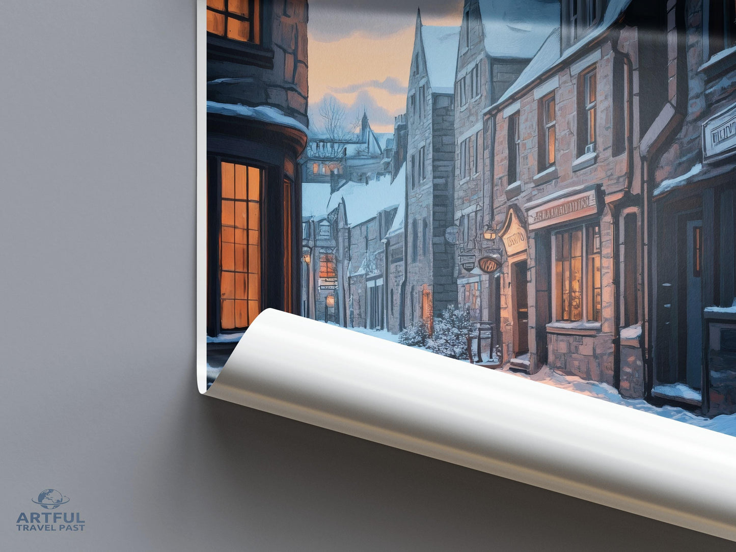 Aberdeen Poster - Scotland Wall Art