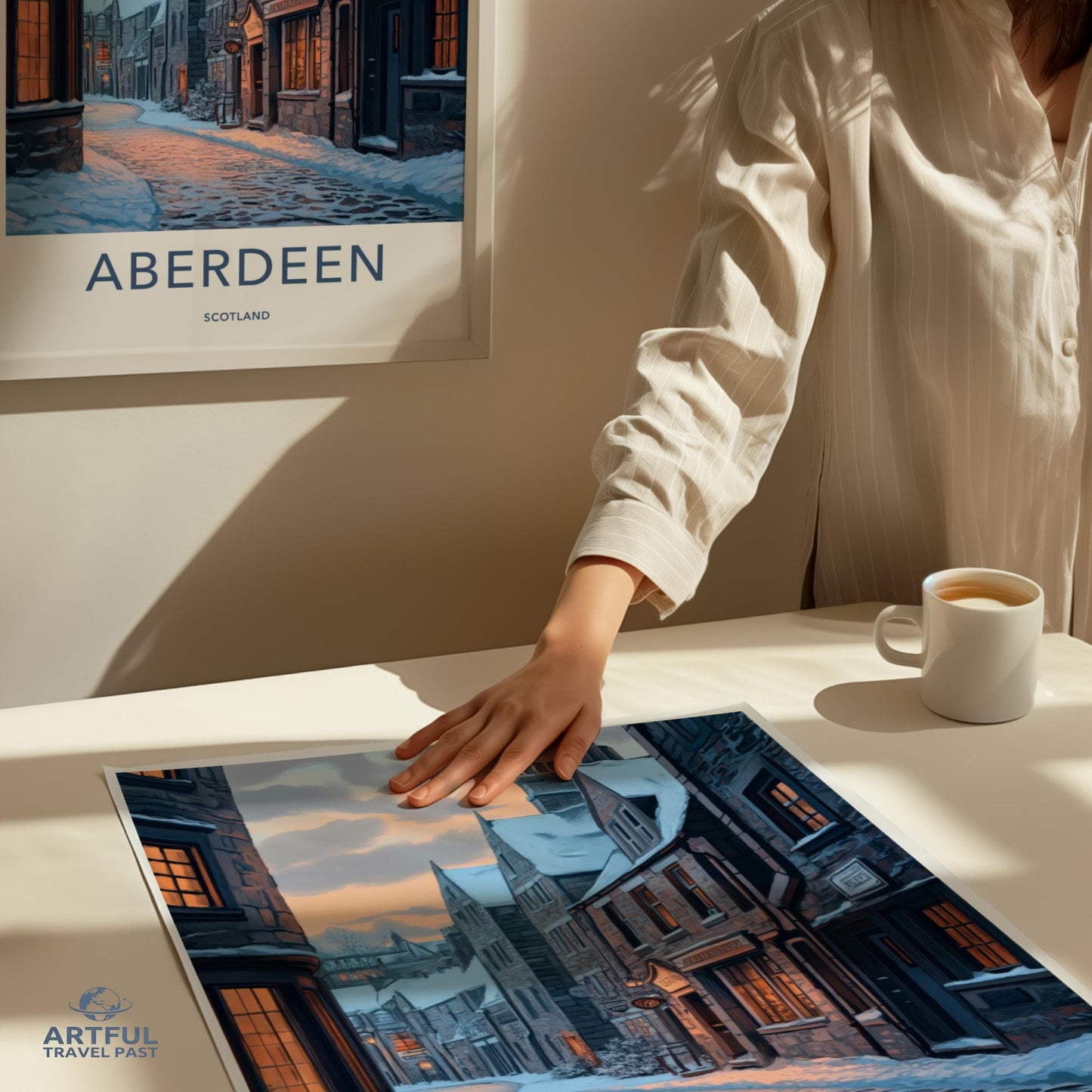 Aberdeen Poster - Scotland Wall Art