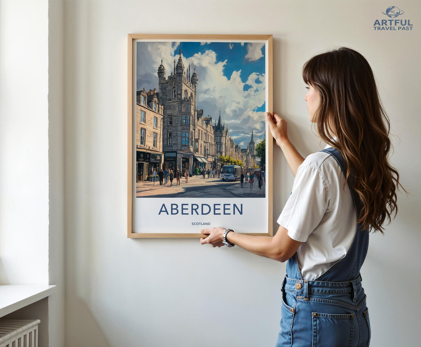 Aberdeen Poster - Scotland Wall Art