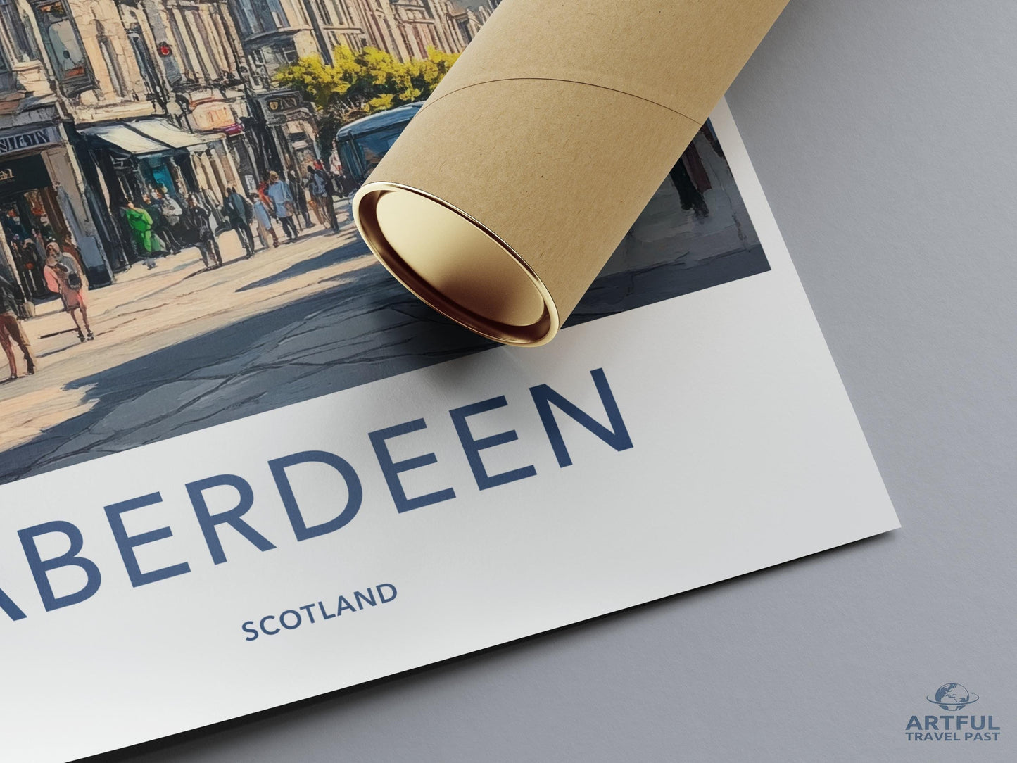 Aberdeen Poster - Scotland Wall Art
