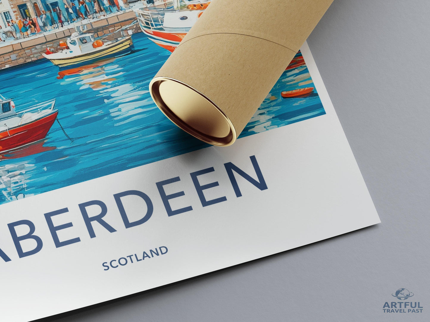 Aberdeen Poster - Scotland Wall Art