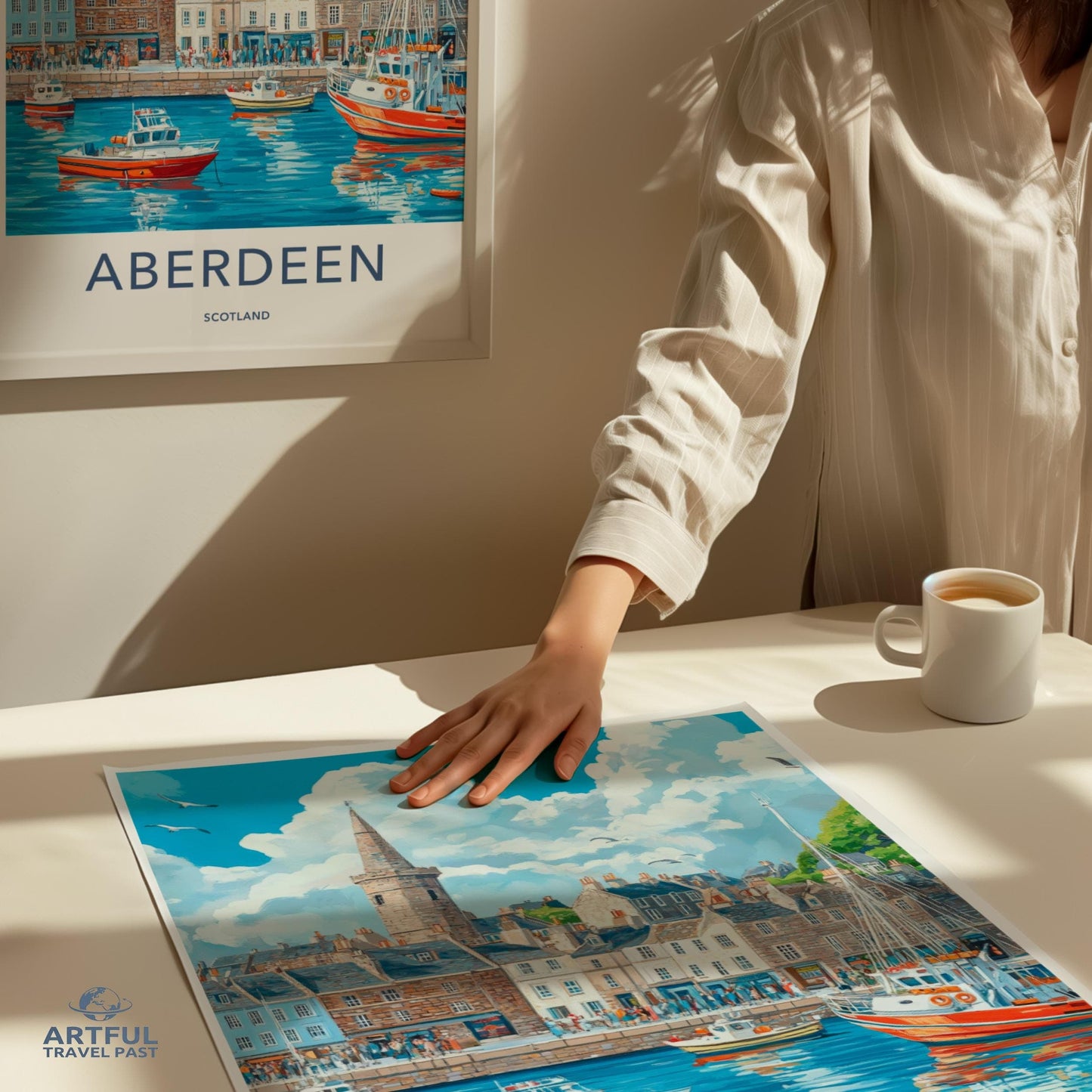 Aberdeen Poster - Scotland Wall Art