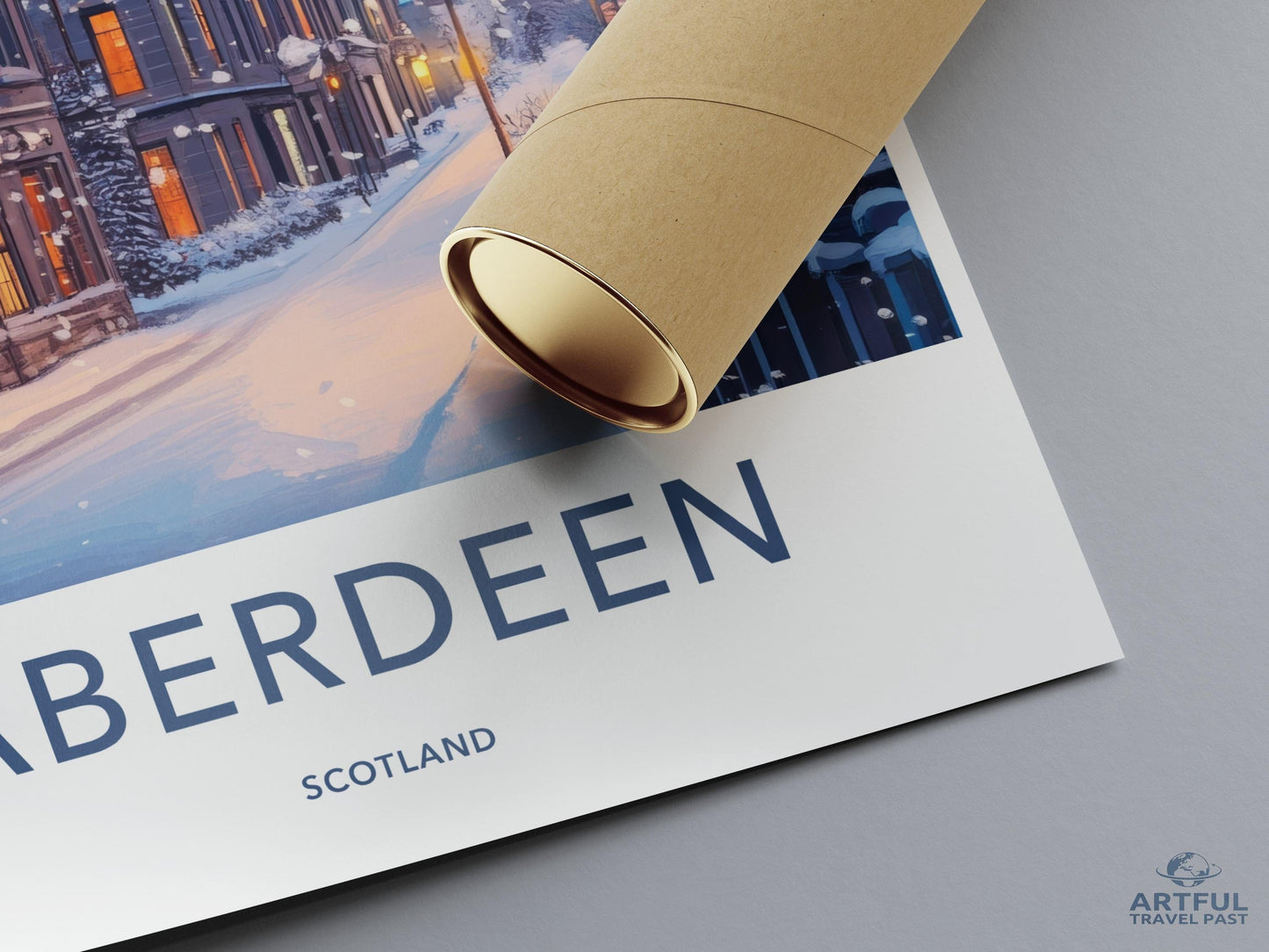 Aberdeen Poster - Scotland Wall Art