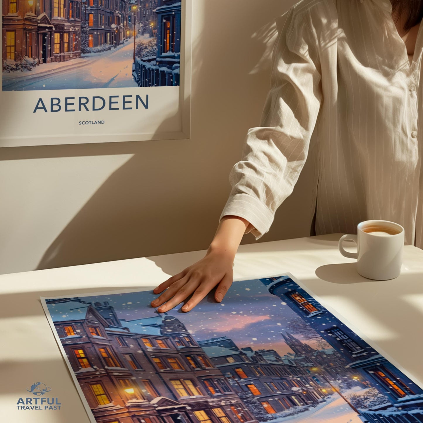 Aberdeen Poster - Scotland Wall Art