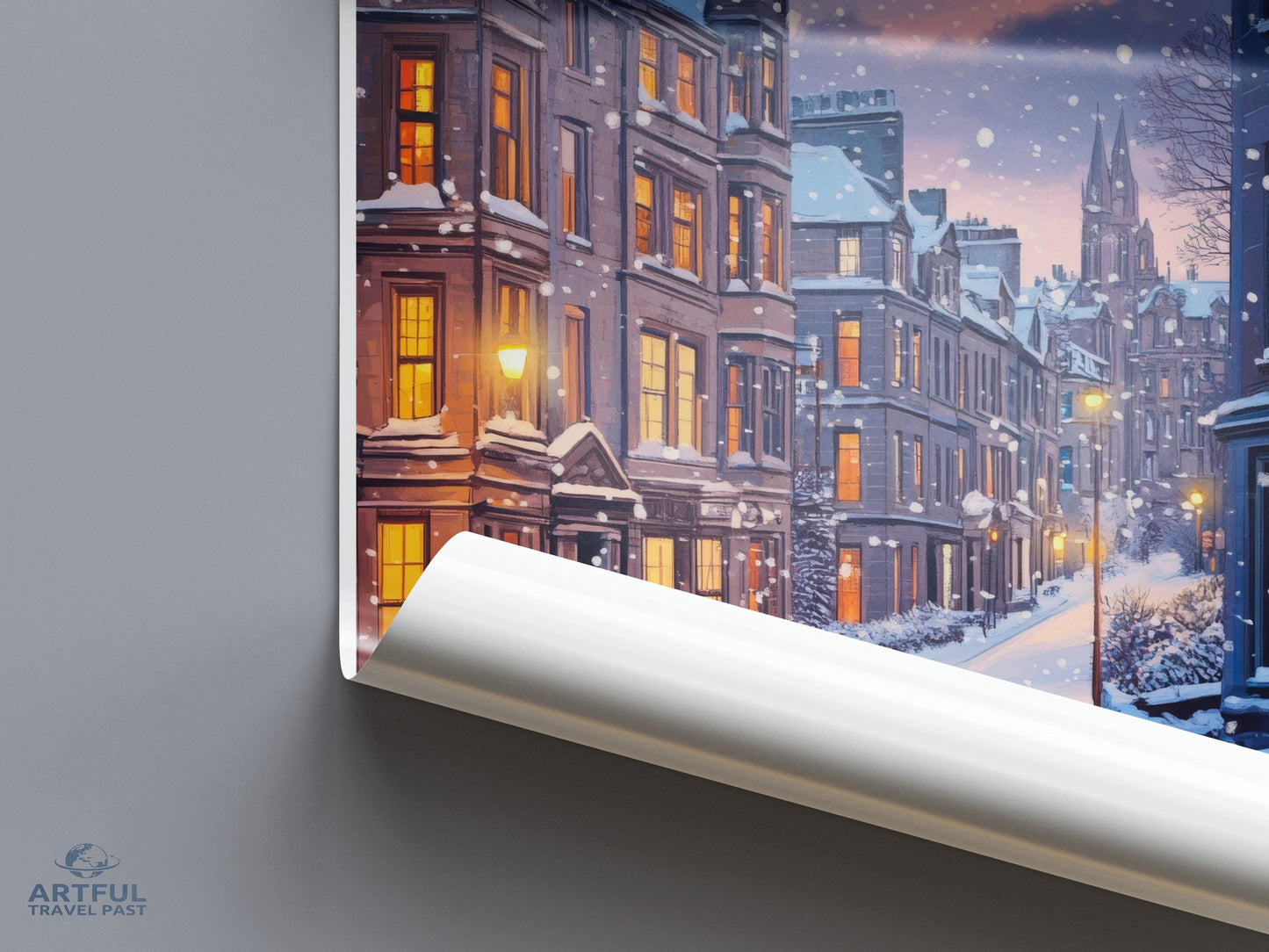 Aberdeen Poster - Scotland Wall Art