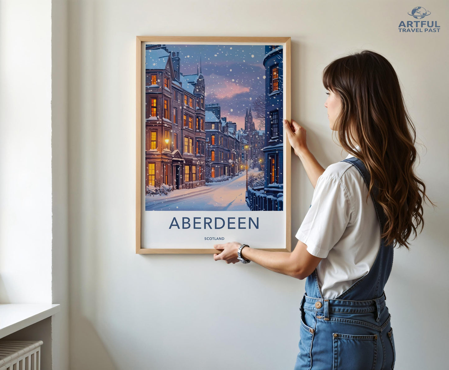 Aberdeen Poster - Scotland Wall Art