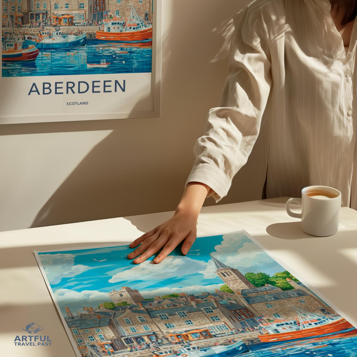 Aberdeen Poster - Scotland Wall Art