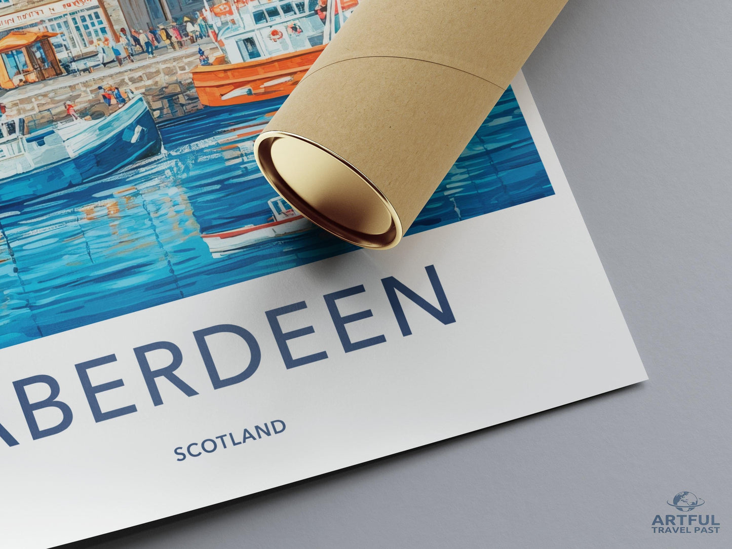 Aberdeen Poster - Scotland Wall Art