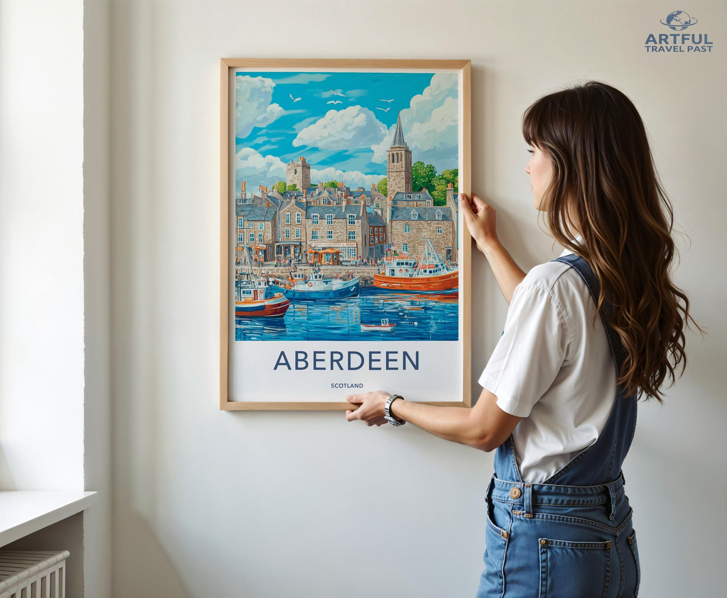 Aberdeen Poster - Scotland Wall Art