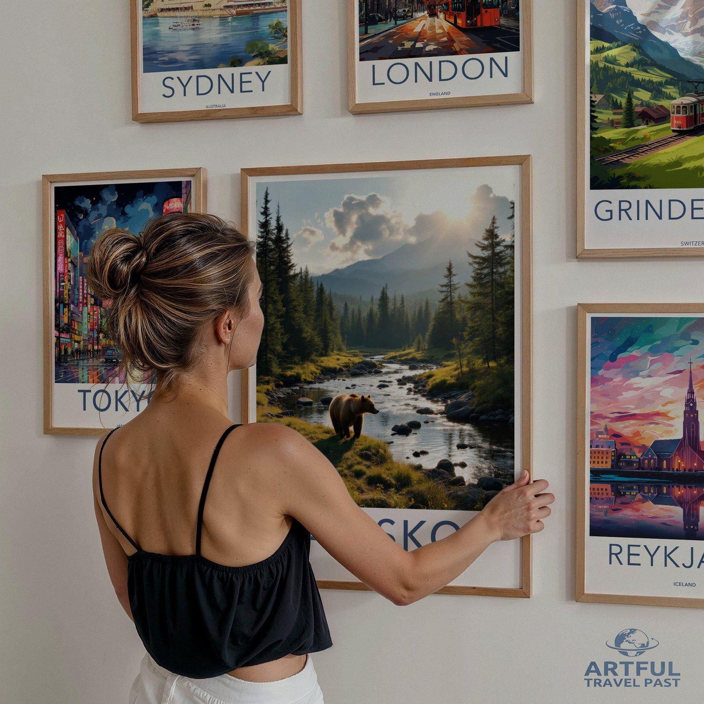 Abisko National Park Poster | Sweden Wall Art