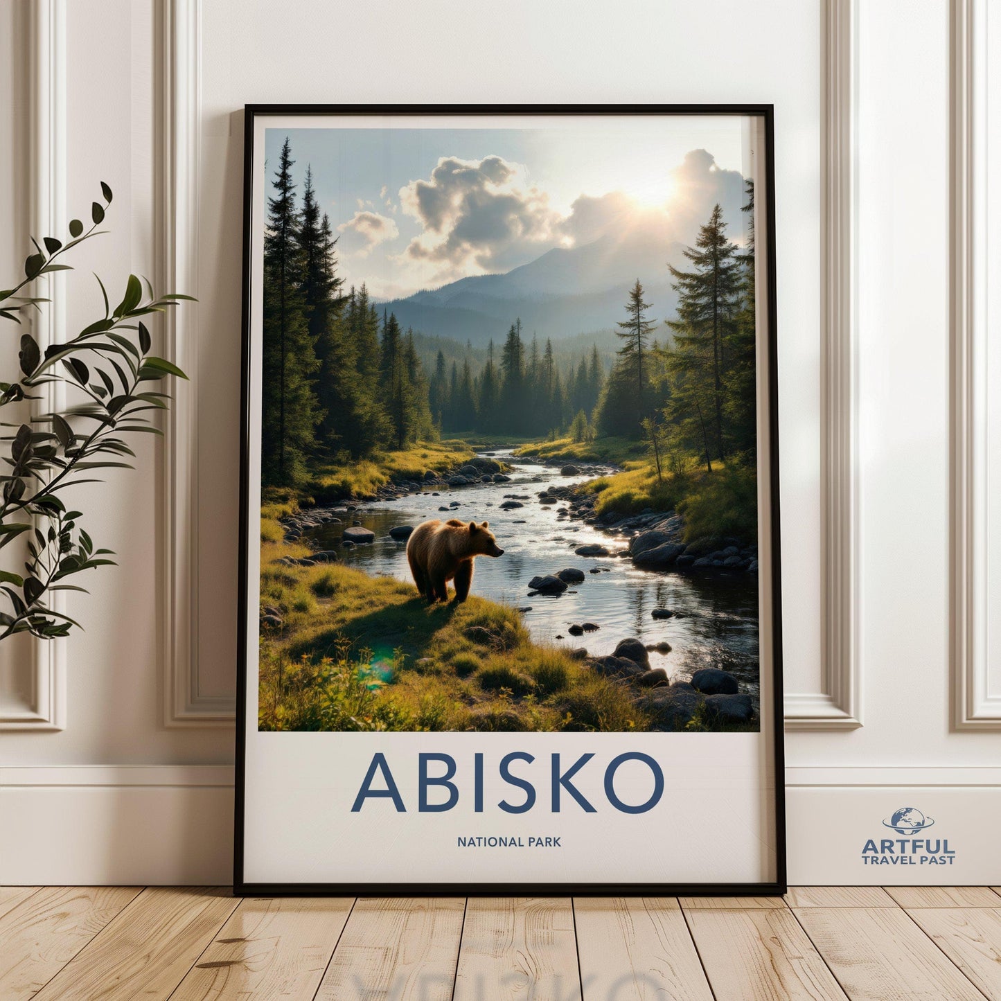 Abisko National Park Poster | Sweden Wall Art