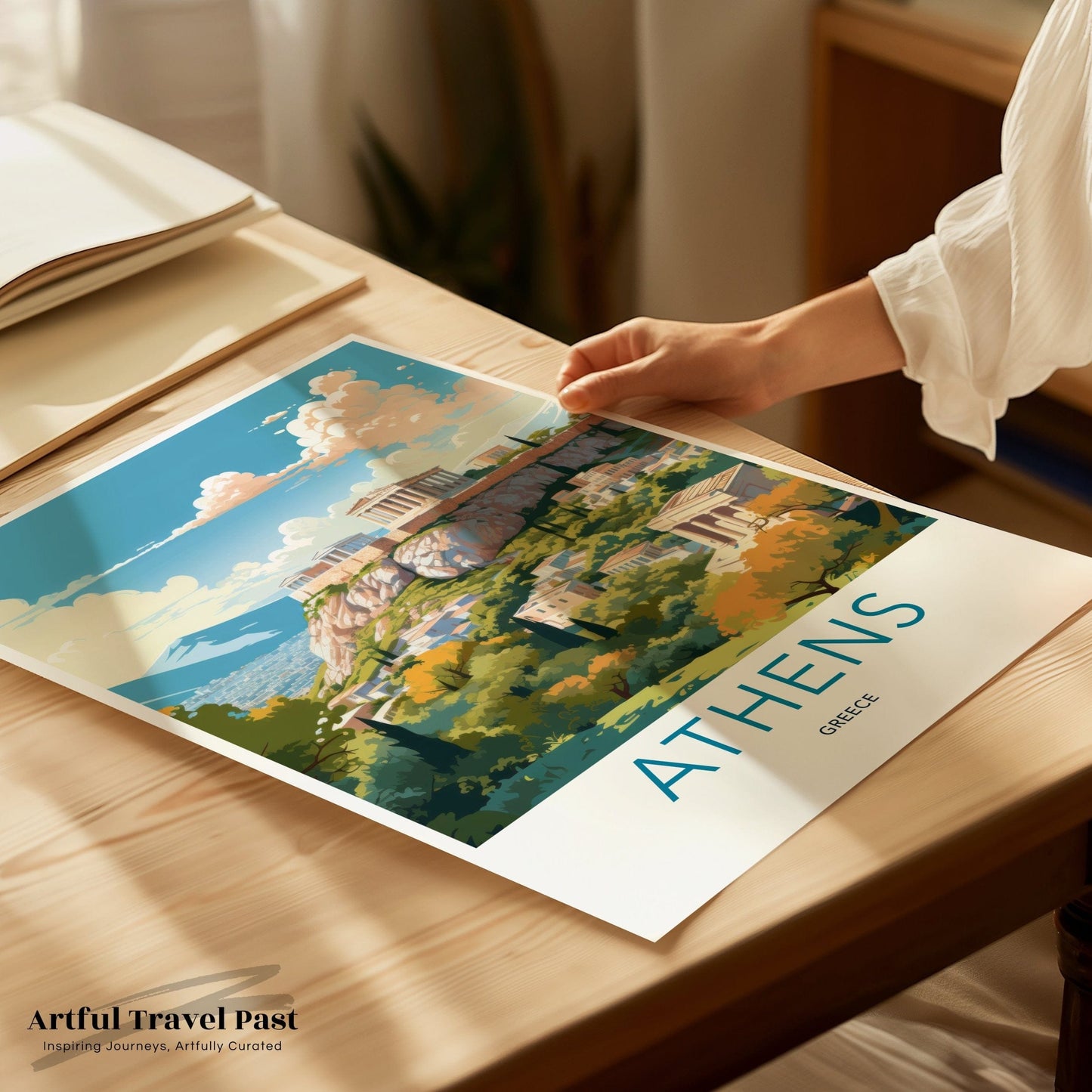 Acropolis of Athens Poster | Greece Wall Art