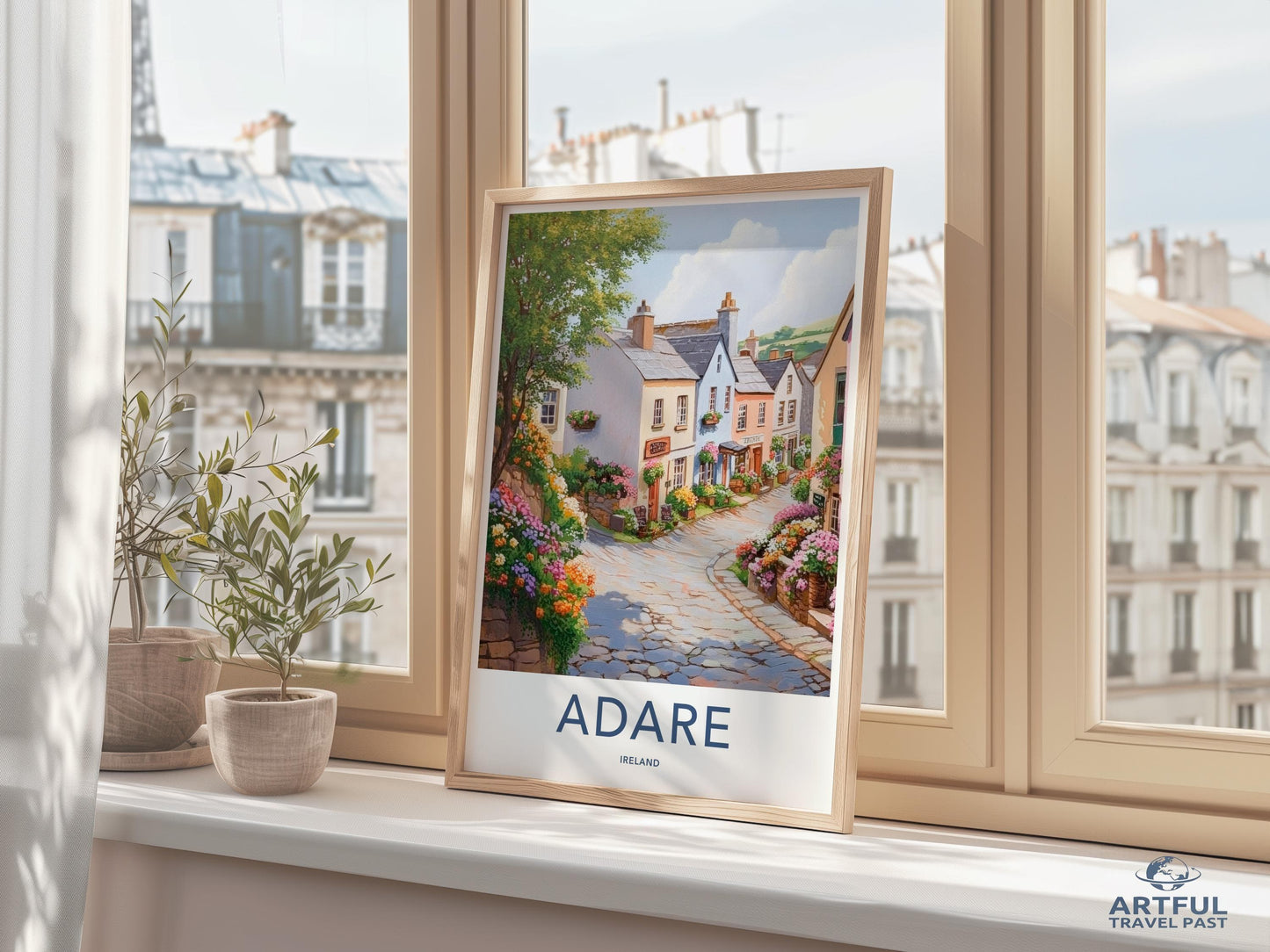 Adare Poster - Ireland Wall Art