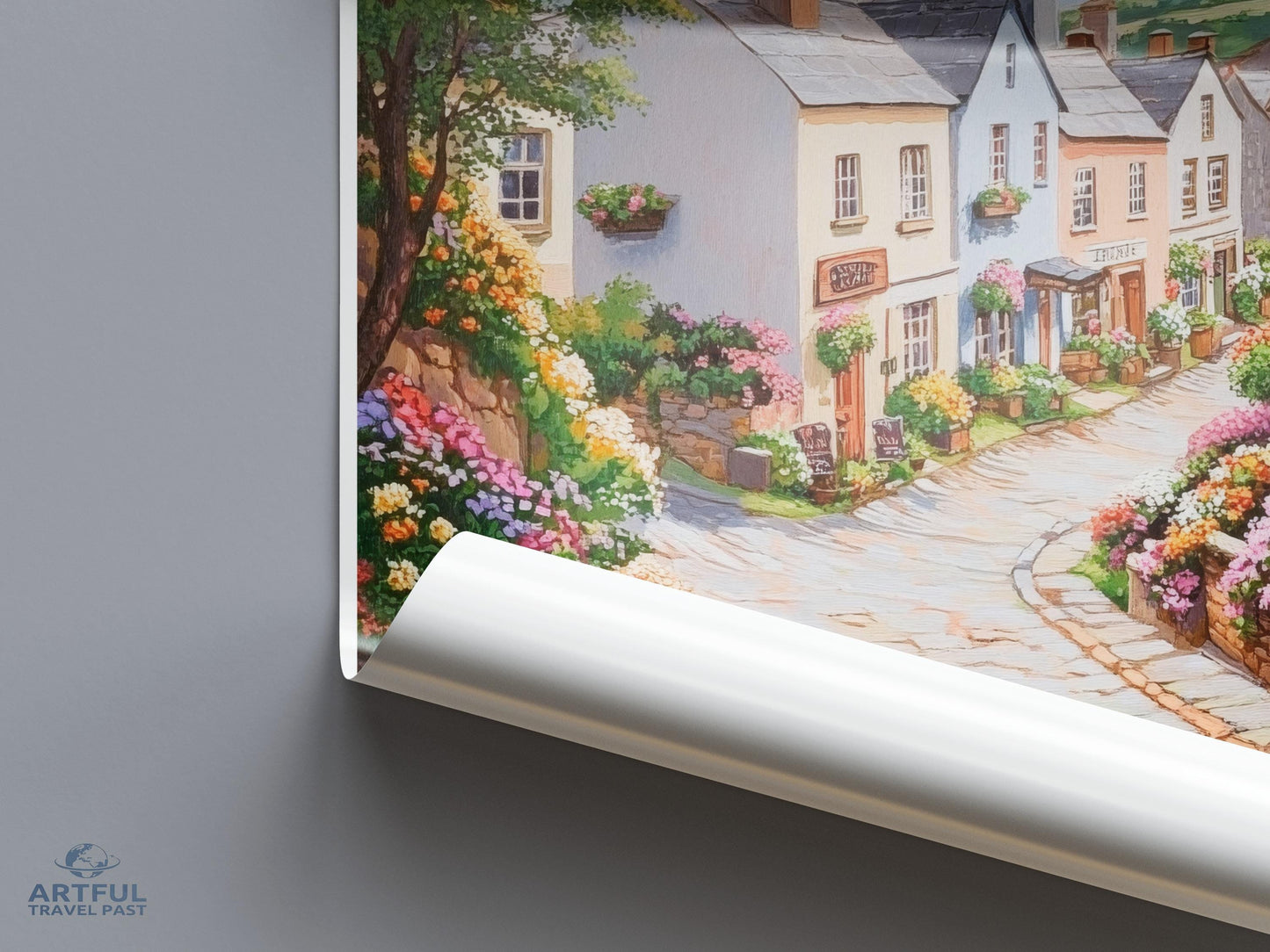 Adare Poster - Ireland Wall Art