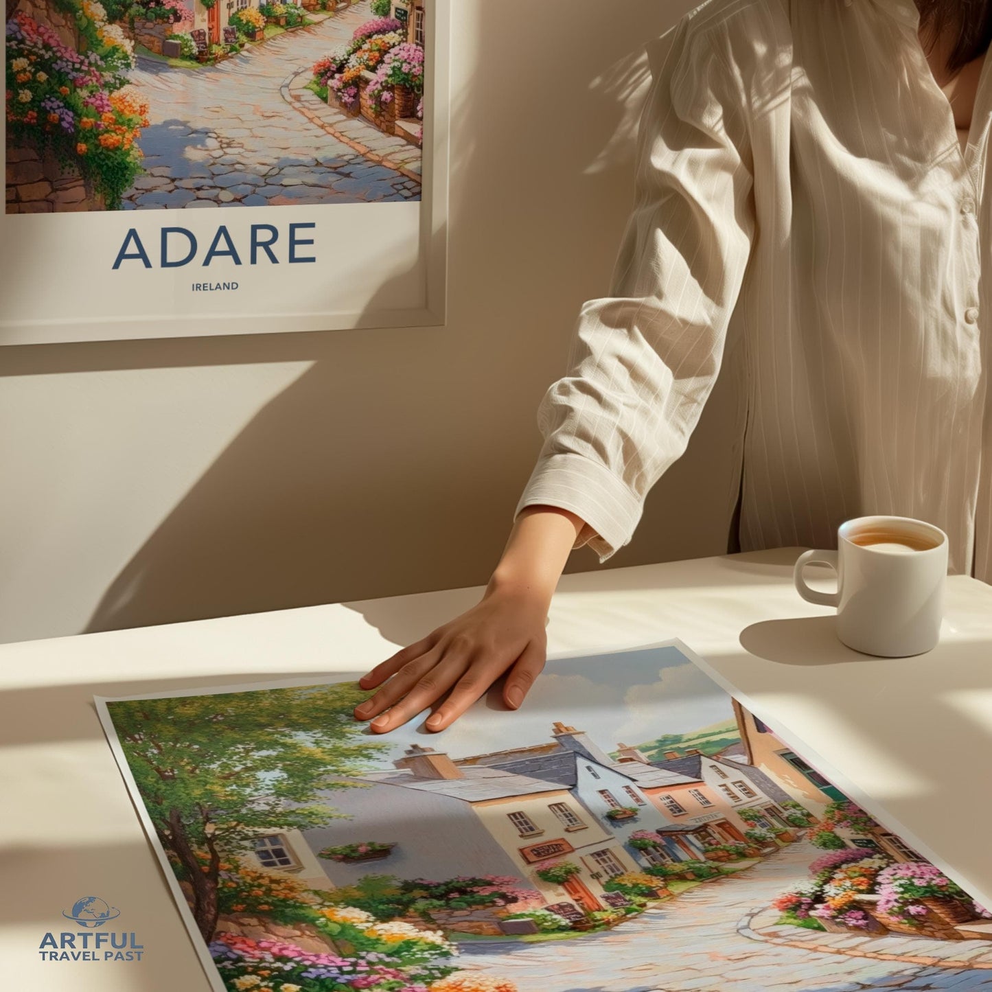 Adare Poster - Ireland Wall Art