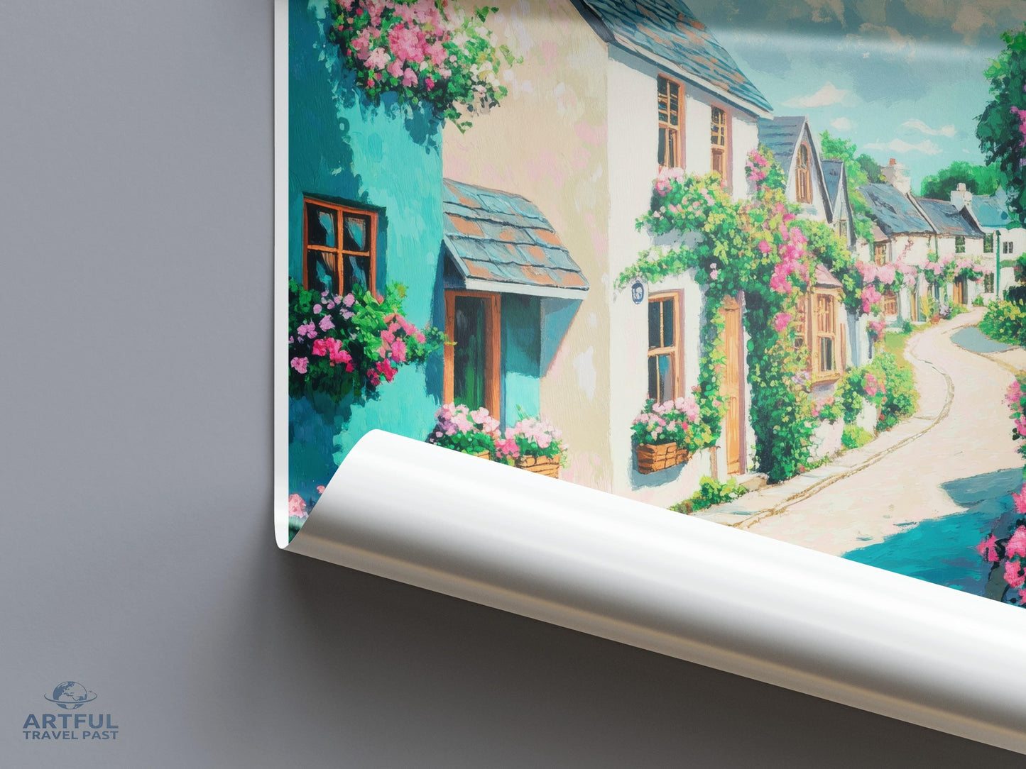 Adare Poster - Ireland Wall Art