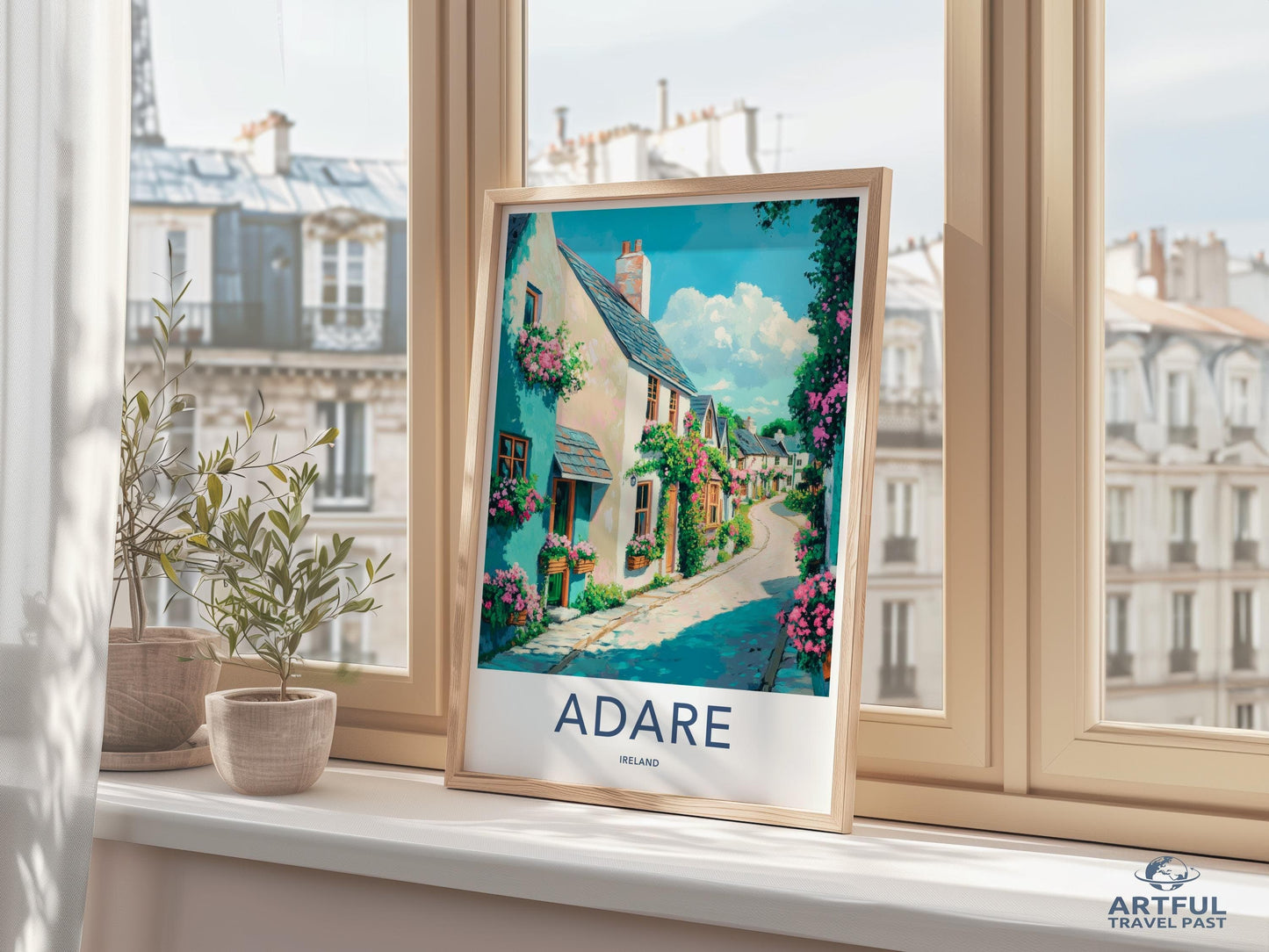 Adare Poster - Ireland Wall Art