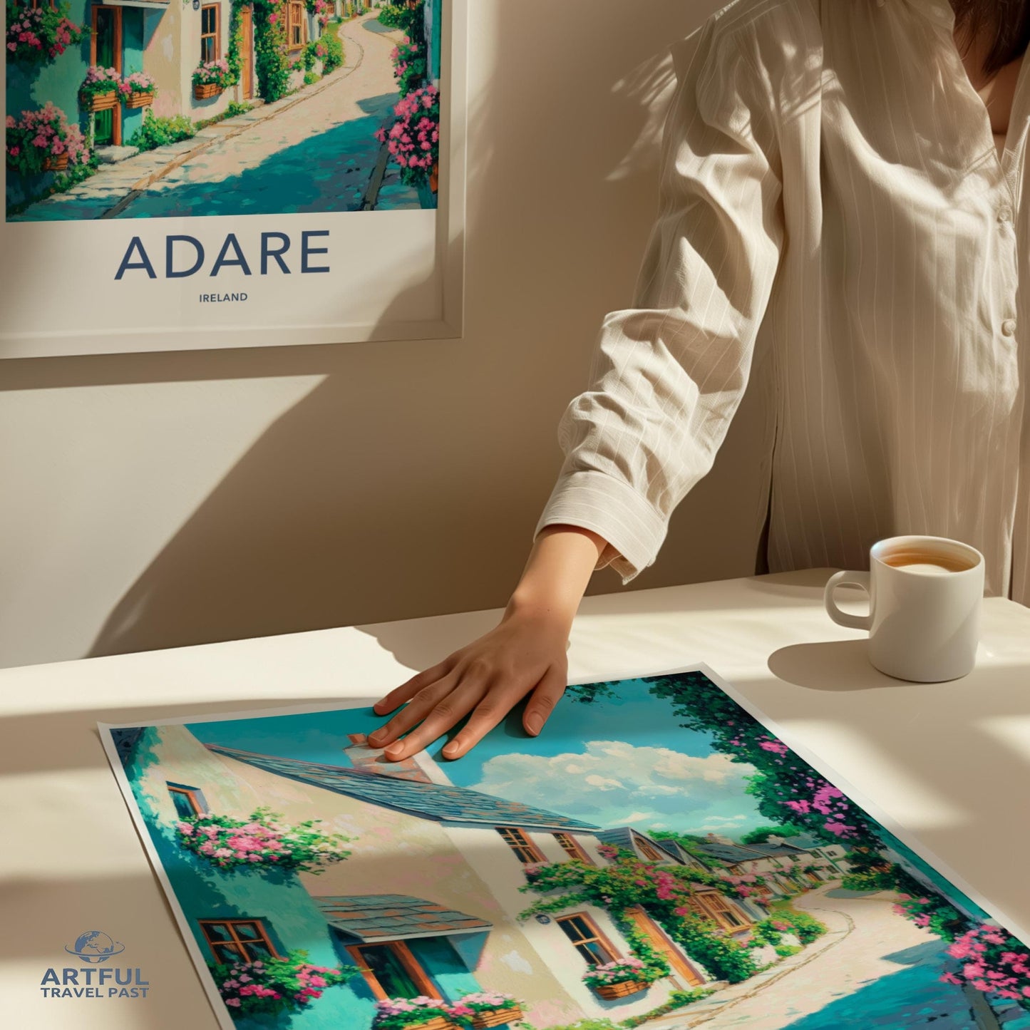 Adare Poster - Ireland Wall Art