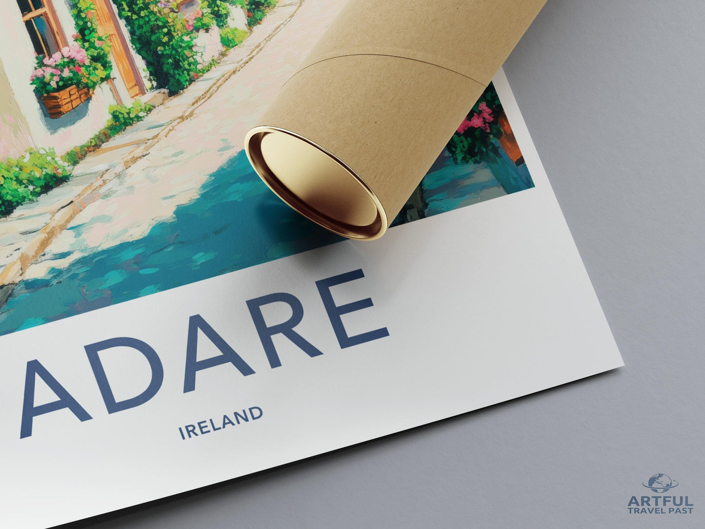 Adare Poster - Ireland Wall Art