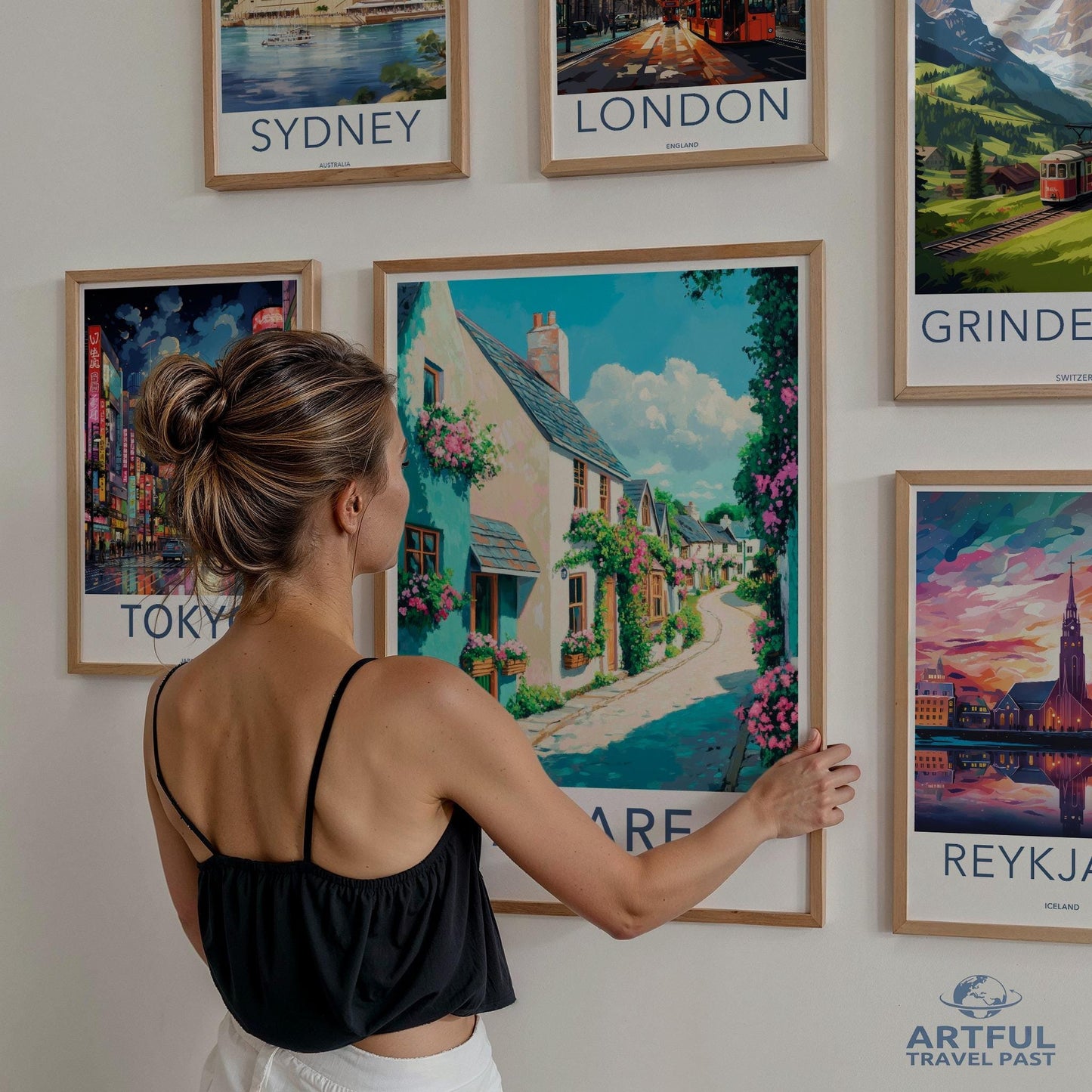 Adare Poster - Ireland Wall Art