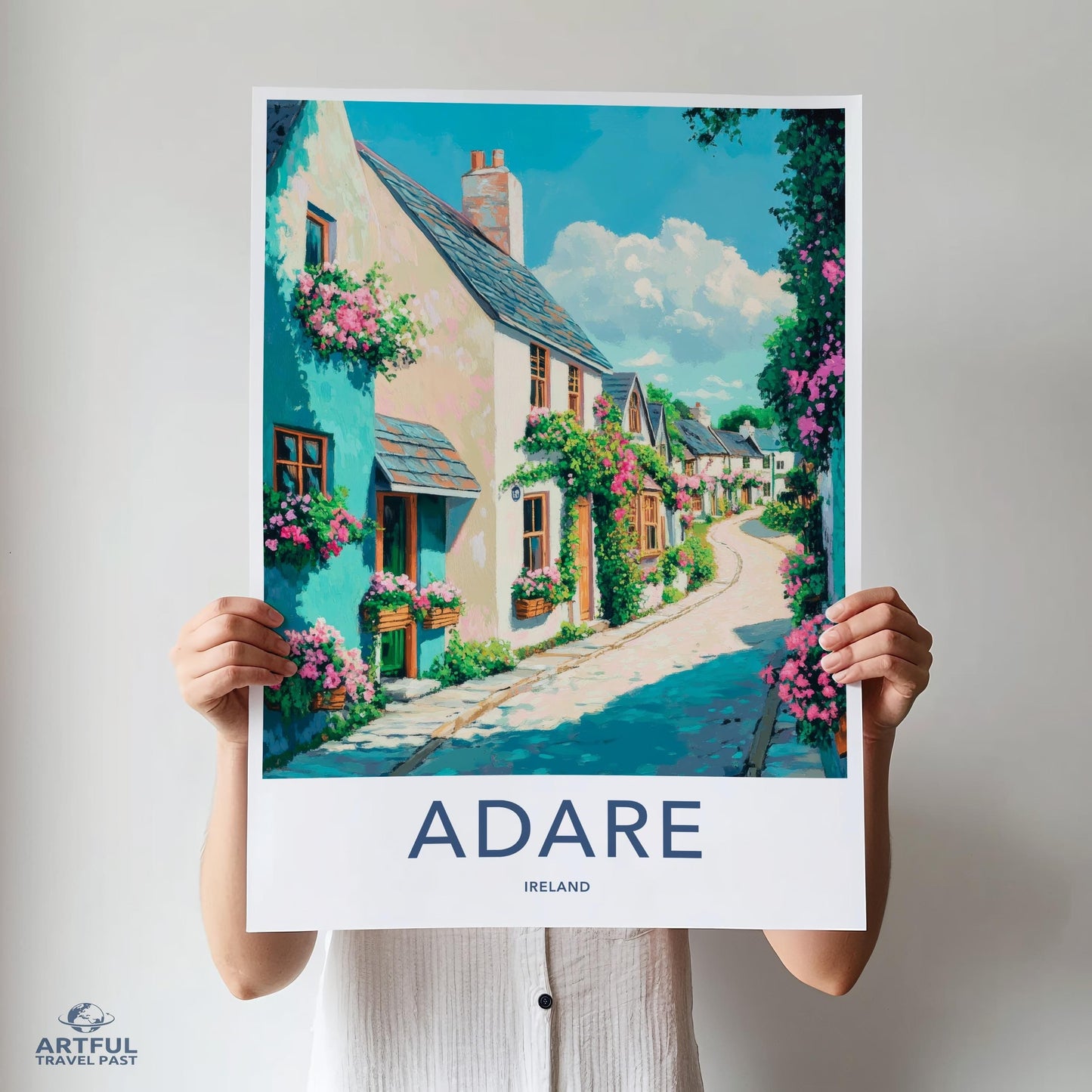 Adare Poster - Ireland Wall Art