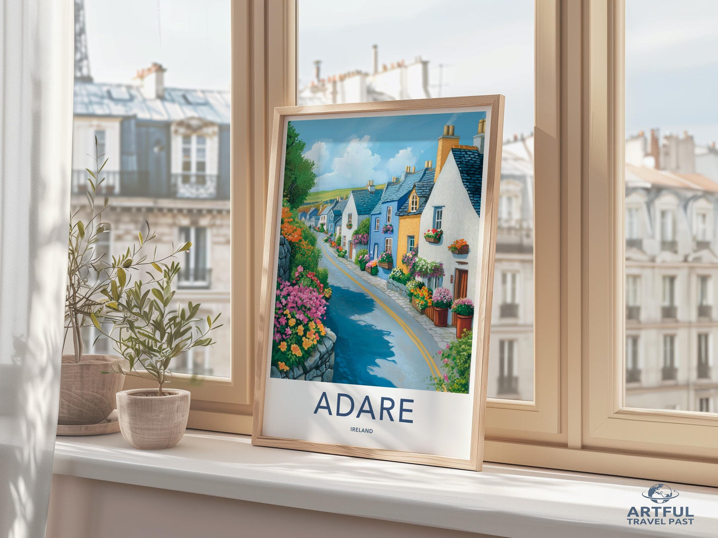 Adare Poster - Ireland Wall Art