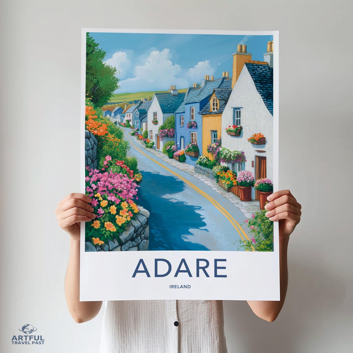 Adare Poster - Ireland Wall Art