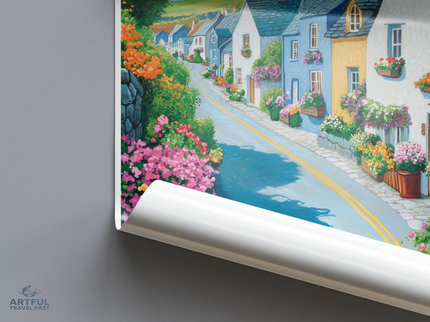 Adare Poster - Ireland Wall Art