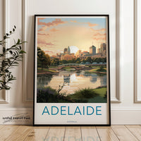 Adelaide Poster - Australia Wall Art