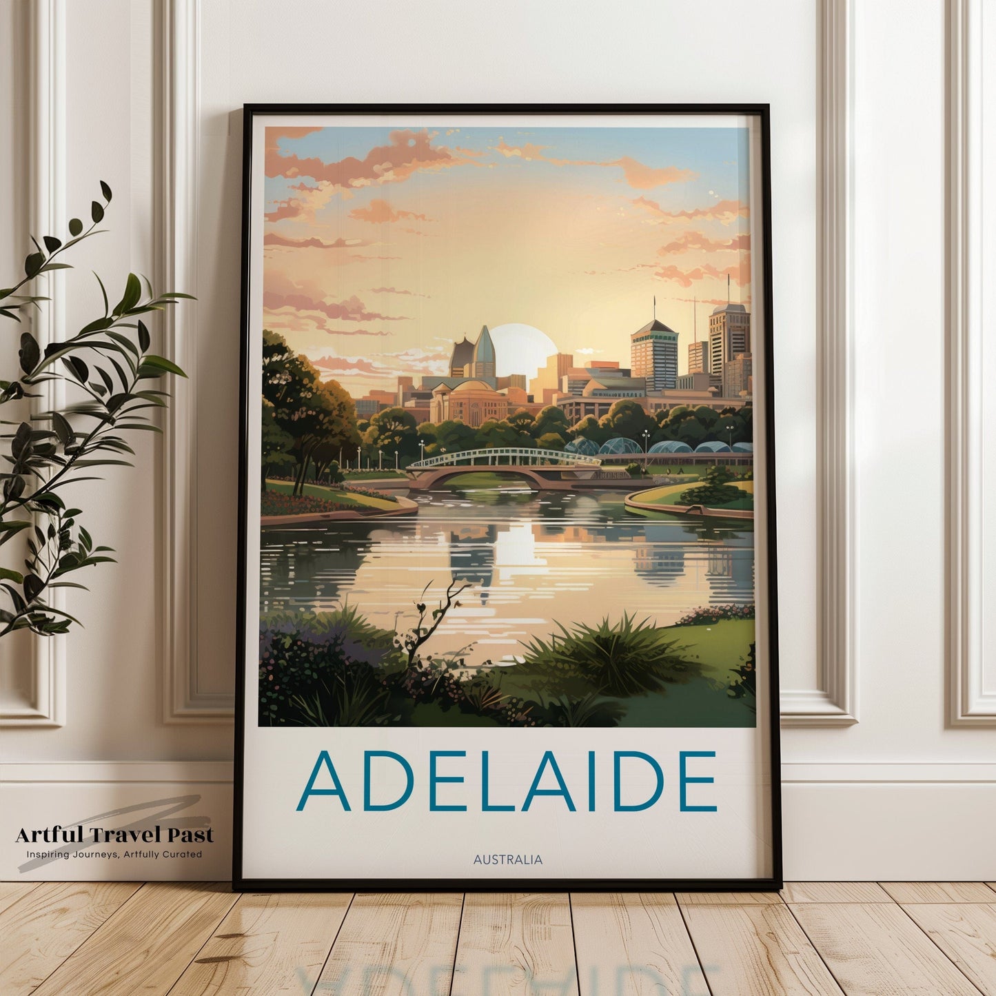 Adelaide Poster - Australia Wall Art