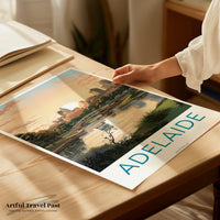 Adelaide Poster - Australia Wall Art