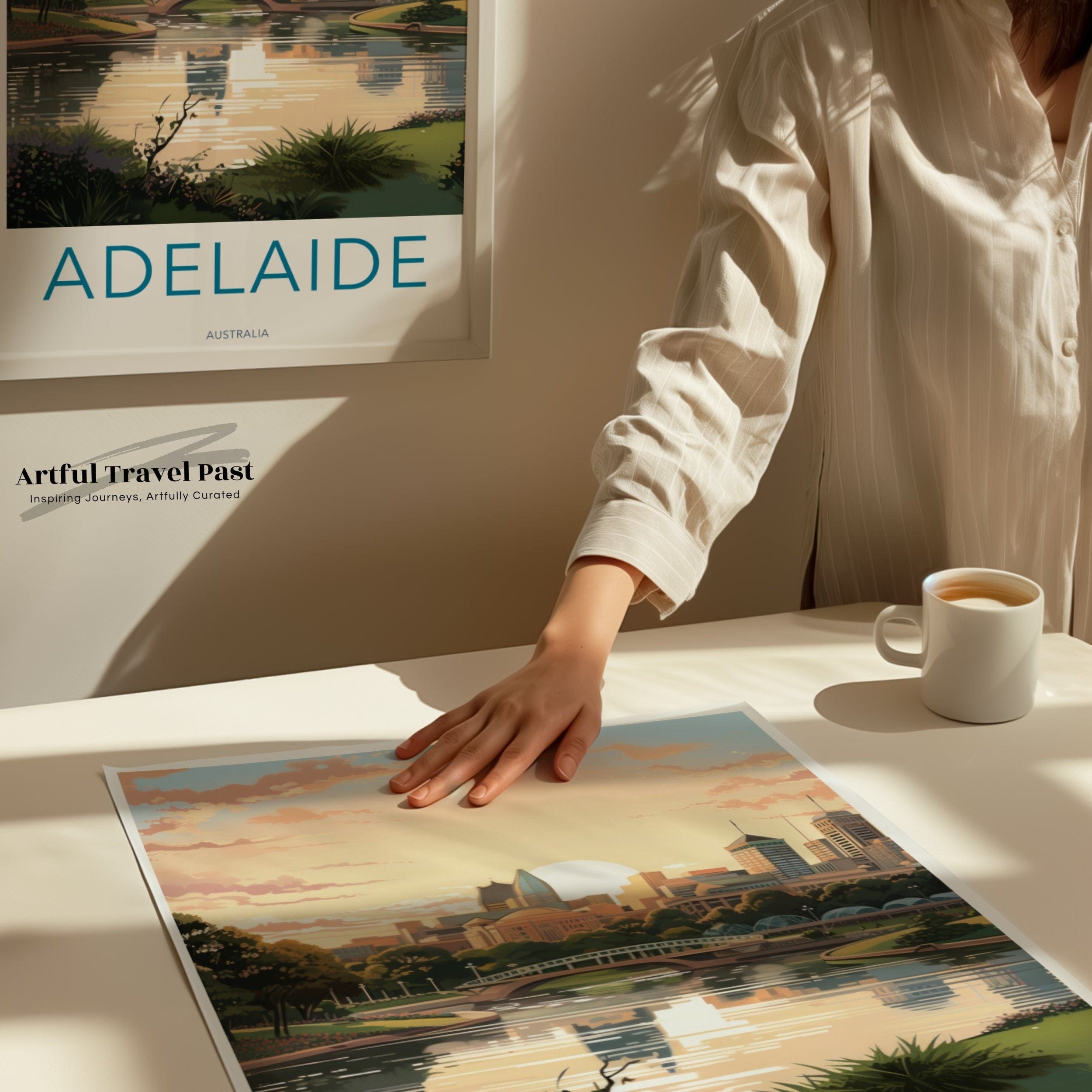 Adelaide Poster - Australia Wall Art