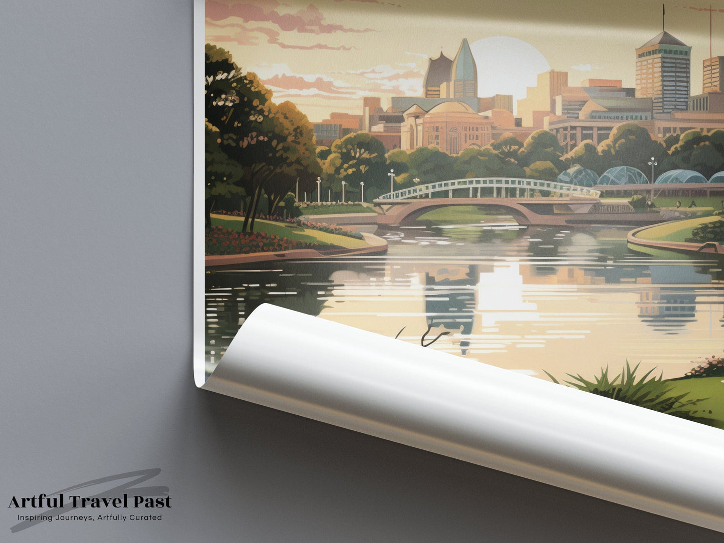 Adelaide Poster - Australia Wall Art