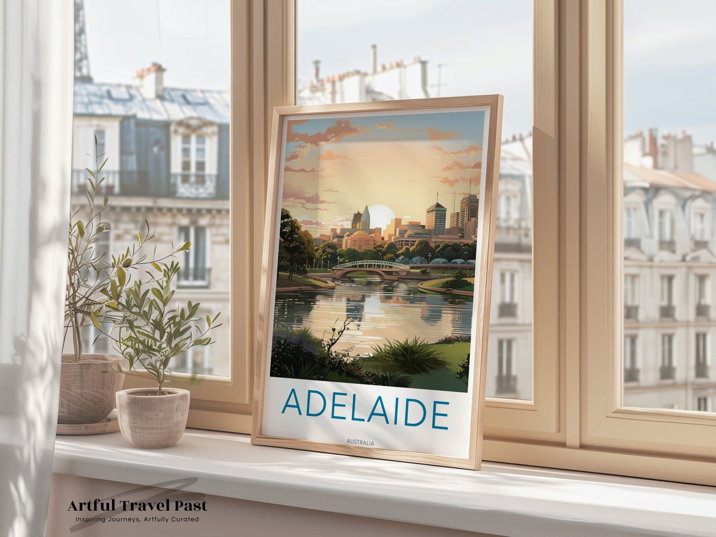 Adelaide Poster - Australia Wall Art