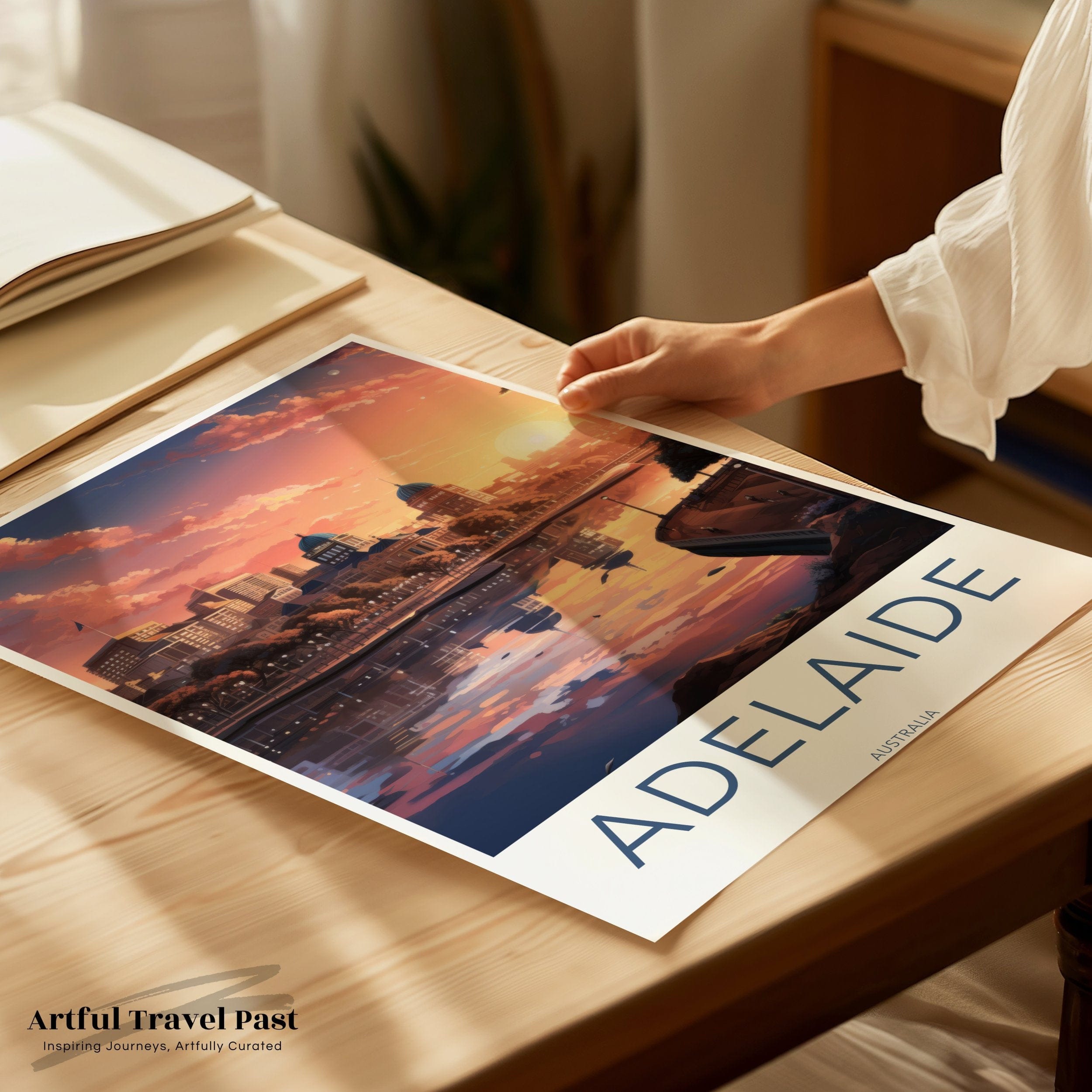 Adelaide Poster - Australia Wall Art