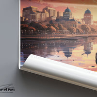 Adelaide Poster - Australia Wall Art