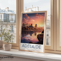 Adelaide Poster - Australia Wall Art