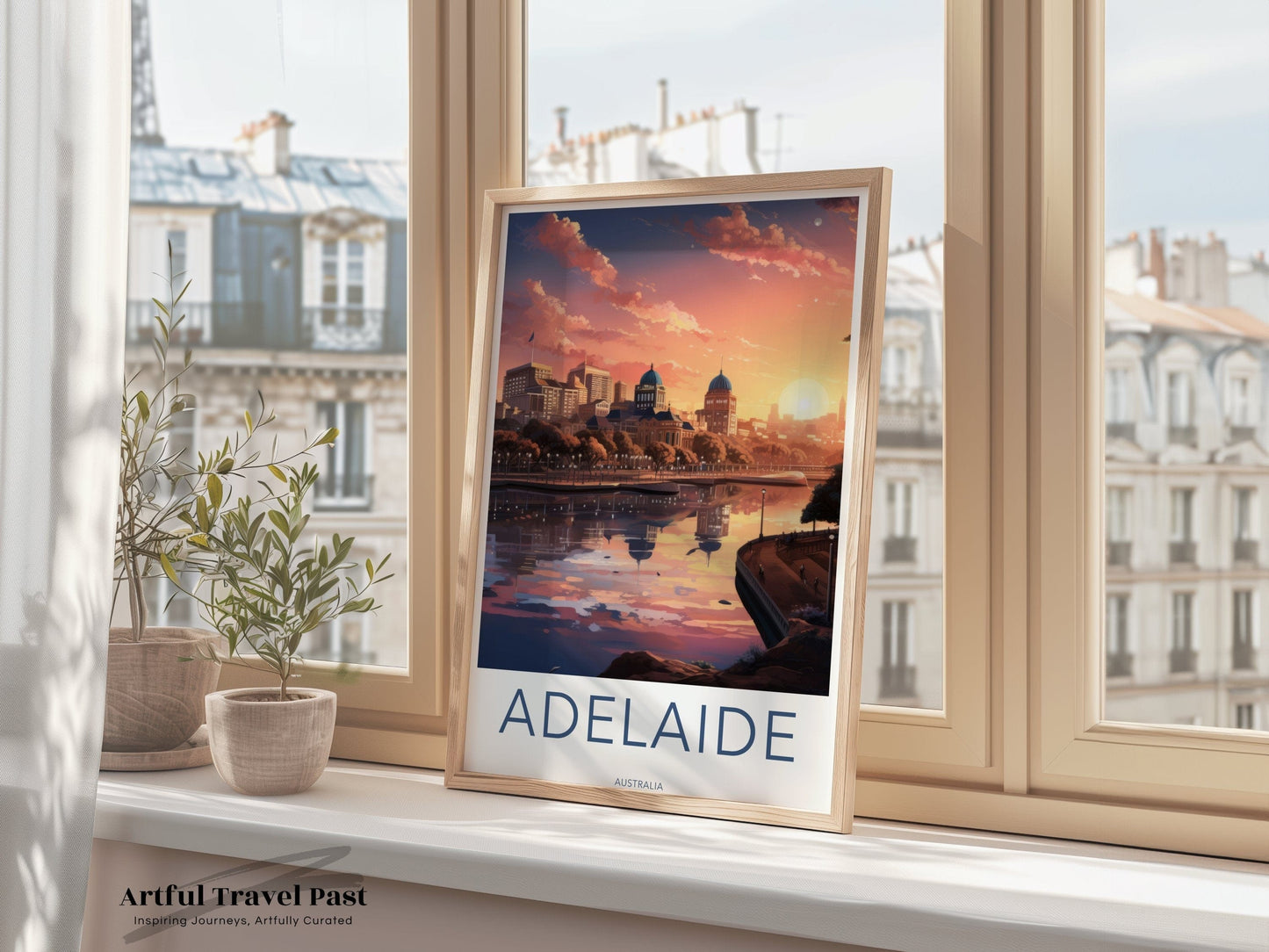 Adelaide Poster - Australia Wall Art