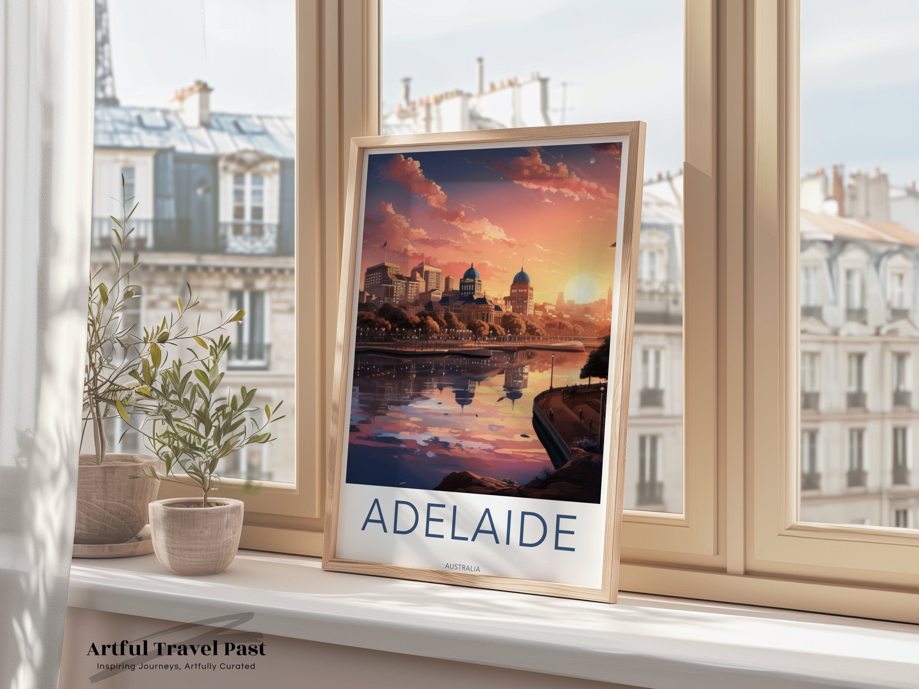 Adelaide Poster - Australia Wall Art