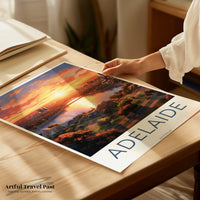 Adelaide Poster - Australia Wall Art
